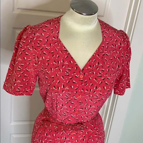 ✨Vintage bombshell dress sz2/4 B7 - Picture 2 of 6
